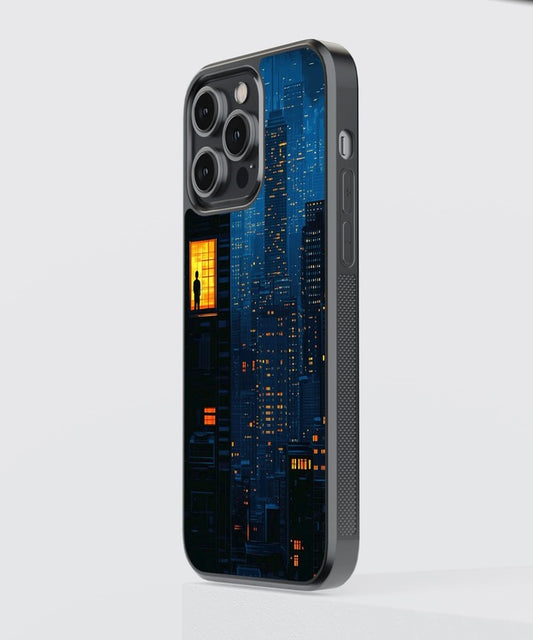 Alone Nightlife Glass Case