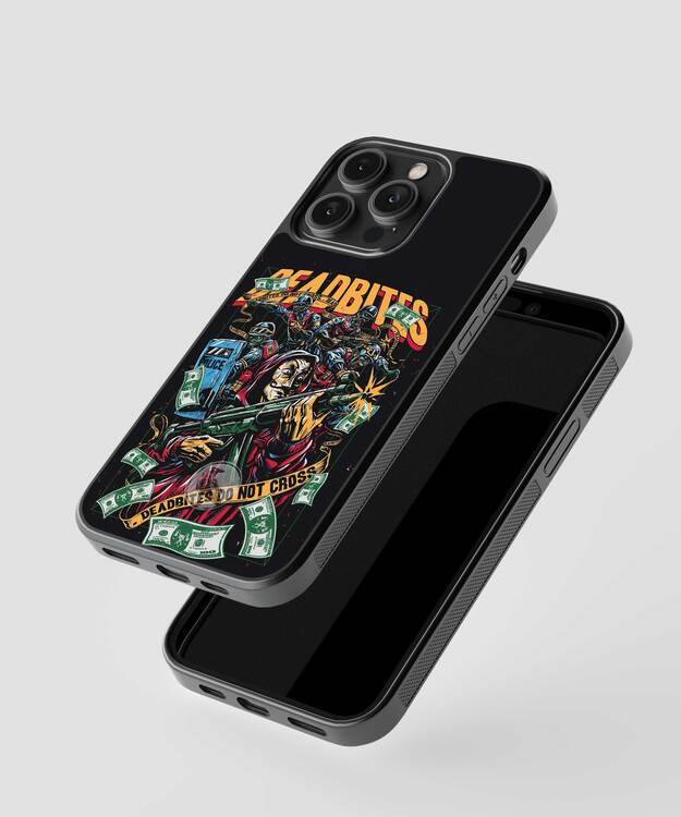 Deadbites Money Heist Glass Case