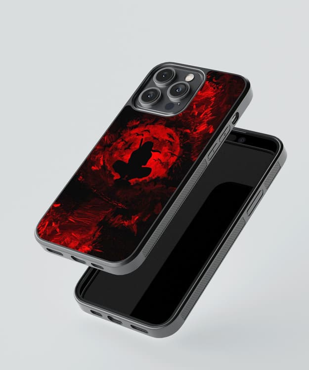 Red Anime Glass Case
