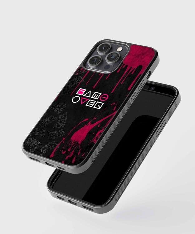 Game Over Glass Case