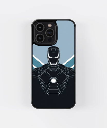 Iron Man Pose Glass Case