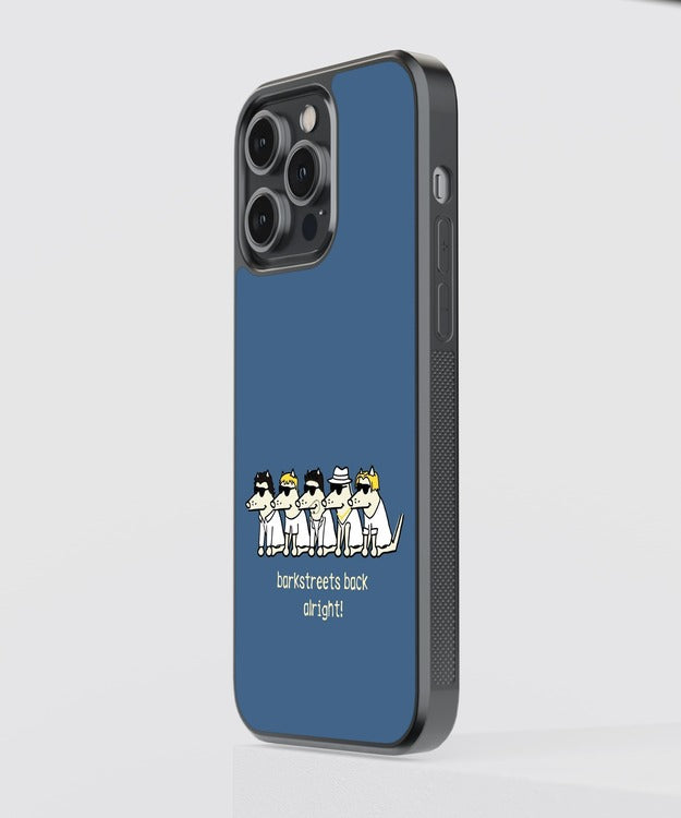 Backstreet Back Dogs Glass Case