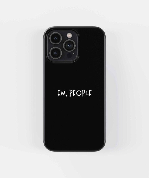 Ew People Glass Case