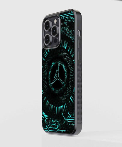 Basketball Neon Lights Glass Case