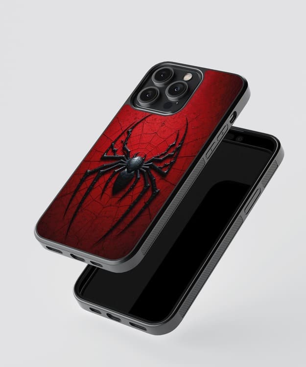 Spider Web Glass Case
