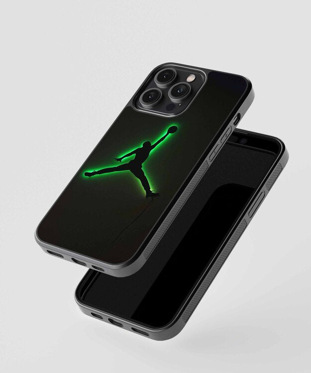 BasketBall Neon Glass Case