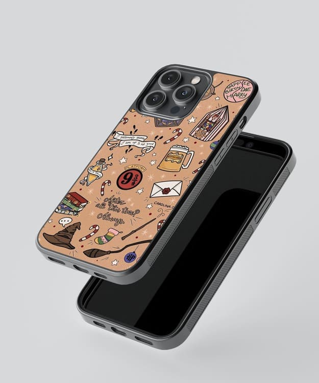 Harry Potter Icons Glass Case