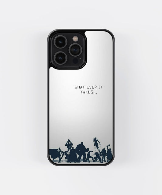 Whatever It Takes Glass Case