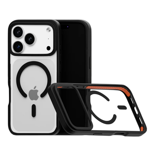 Black Transparent  MagSafe Case