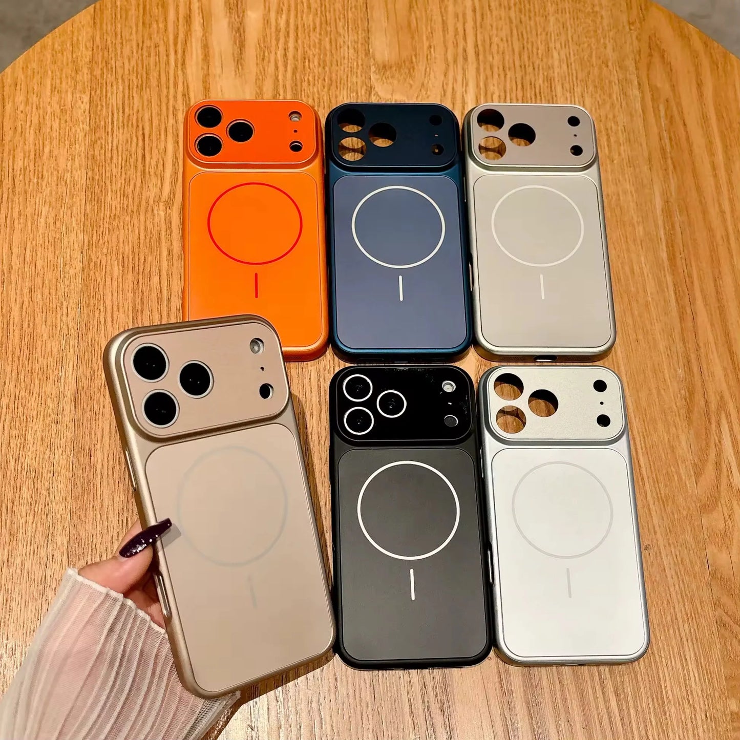 iPhone Metallic Finish Converter Case with Magsafe