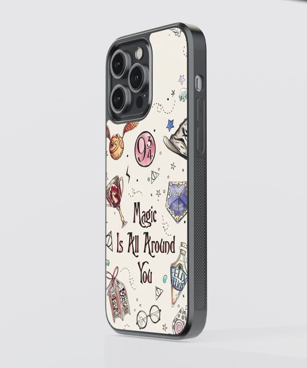 Magic Harry Potter Glass Case