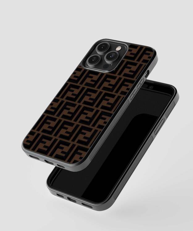 Fendi Brand Glass Case