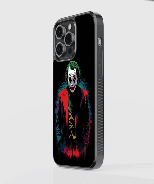 Joker Pose Glass Case