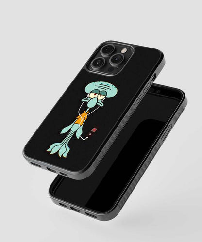 Squidward SpongeBob Glass Case