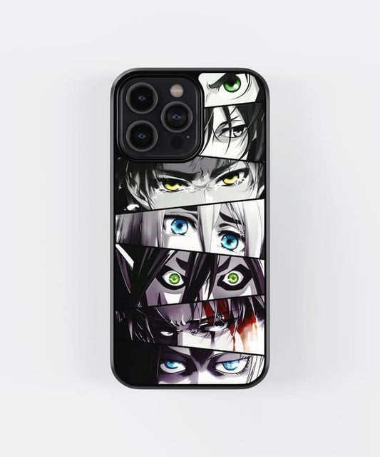 Attack On Titan Eyes Glass Case