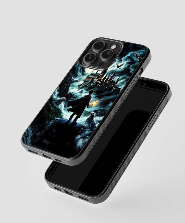 Magical Hogwarts Glass Case