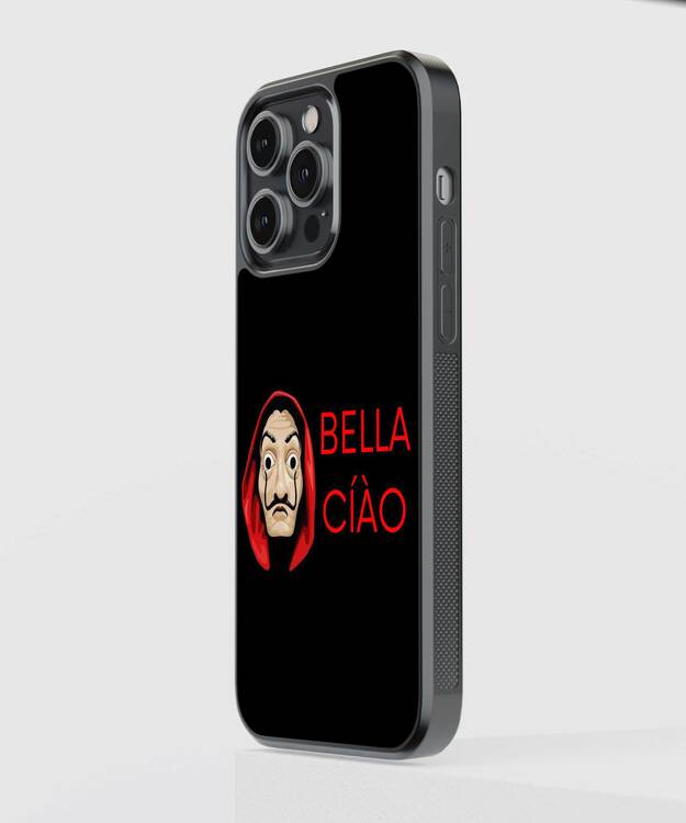 Bella Ciao Money Heist Glass Case