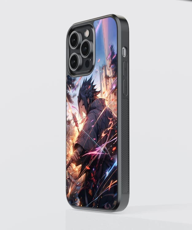 Sasuke Naruto Series Glass Case