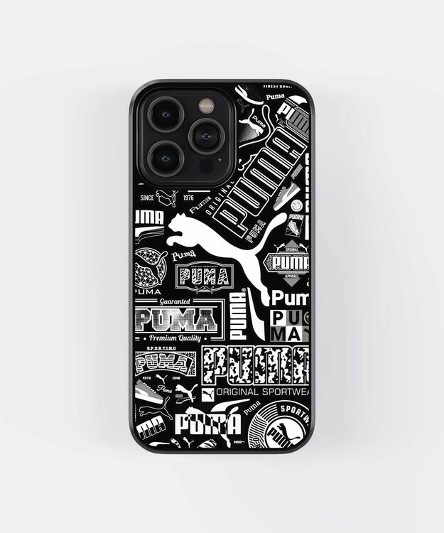 Puma Black Glass Case
