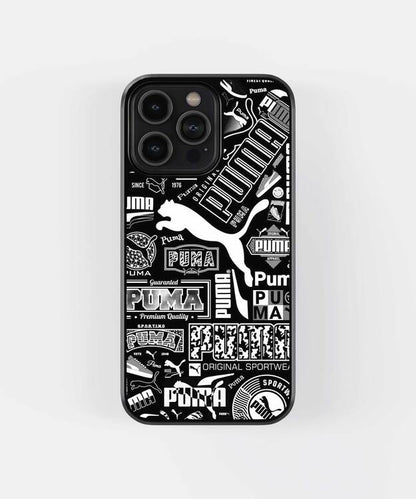Puma Black Glass Case