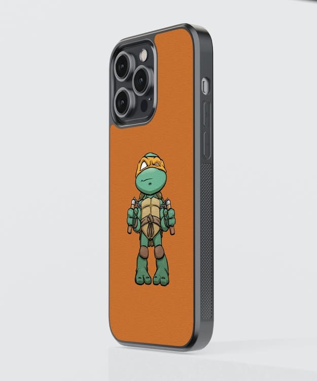 Ninja Turtles Glass Case
