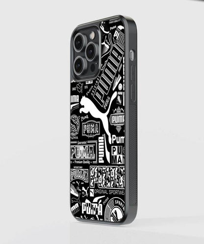 Puma Black Glass Case