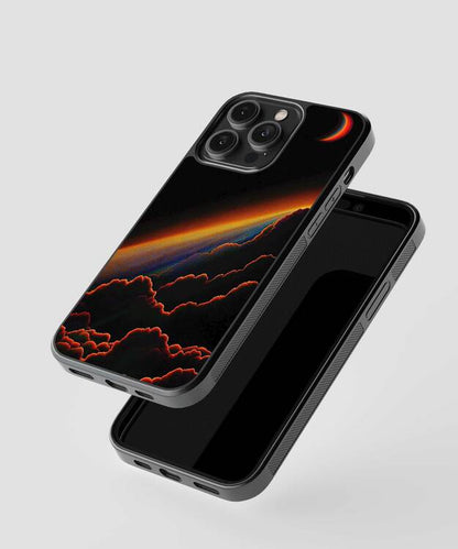 Moon Rainbow Glass Case