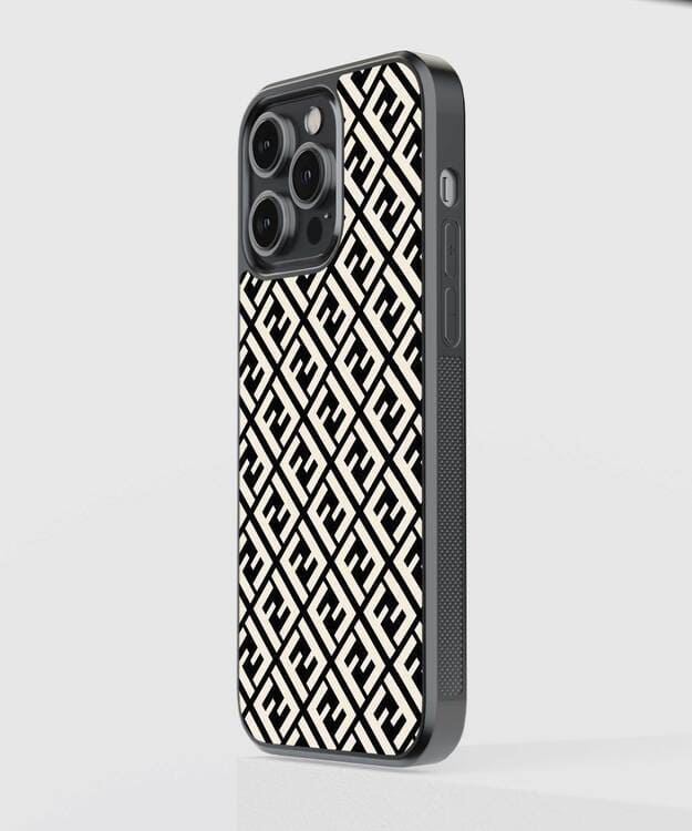 Fendi Diagonals Glass Case