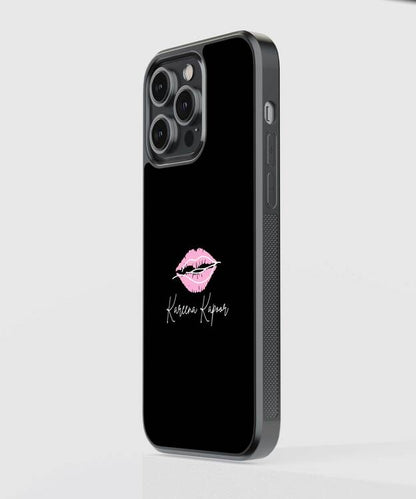 Kiss Custom Name Glass Case