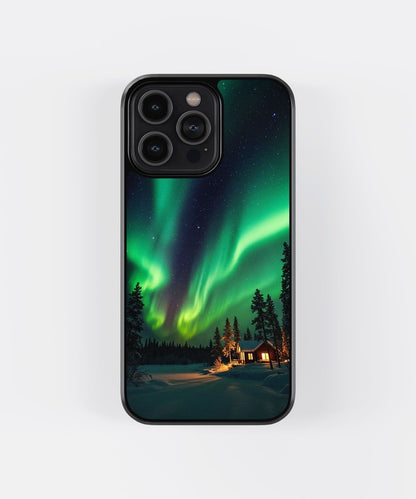 Northern Lights Glass Case
