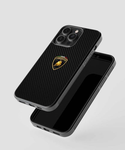 Lamborghini Logo Glass Case