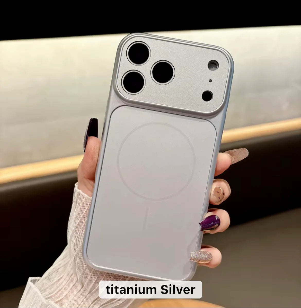 iPhone Metallic Finish Converter Case with Magsafe