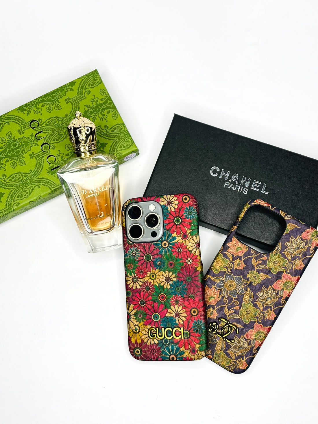 CHANEL - Luxury Designer Floral iPhone Case