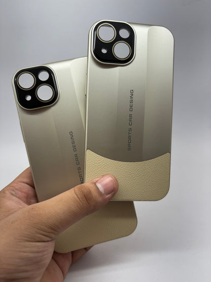 Sports Design Luxury Matte Case with Leather Grip
