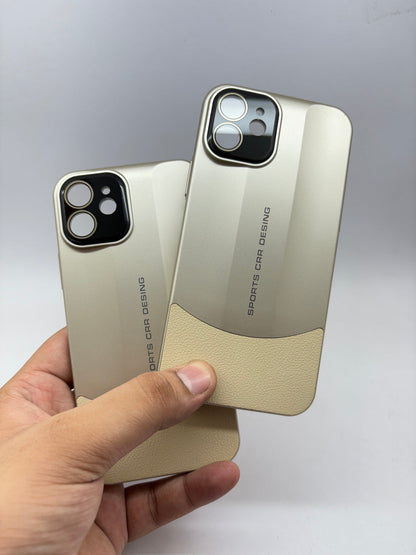 Sports Design Luxury Matte Case with Leather Grip