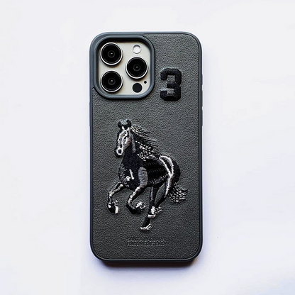 Premium 3D Embroidered Santa Barbara Polo Case