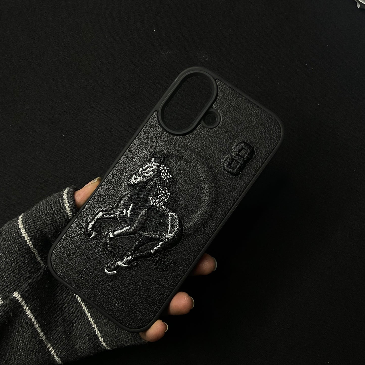 Premium 3D Embroidered Santa Barbara Polo Case