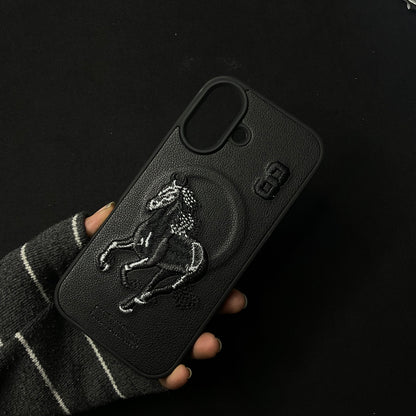 Premium 3D Embroidered Santa Barbara Polo Case