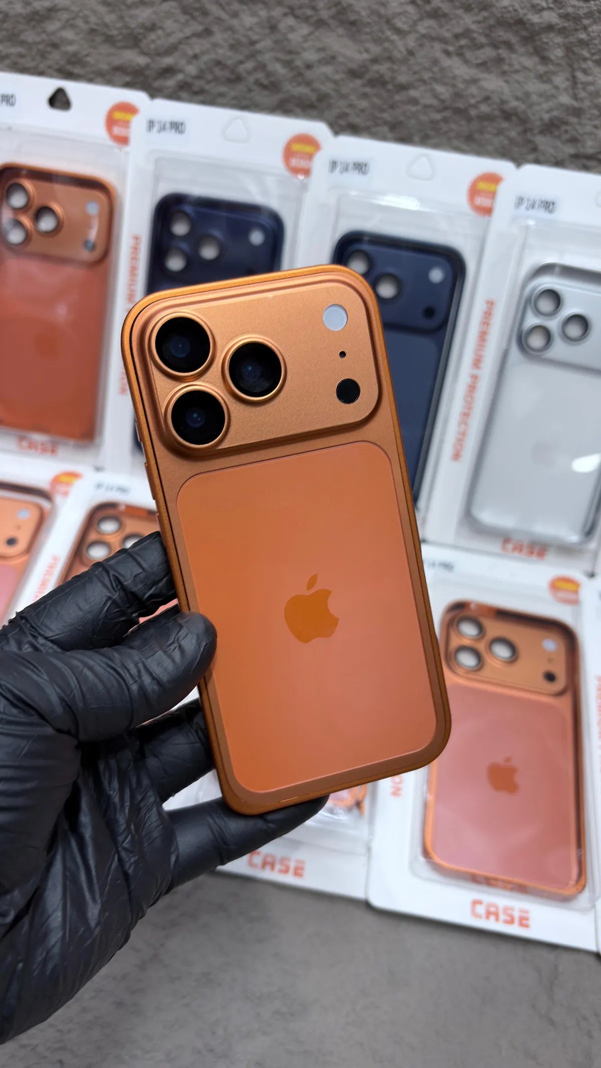 Metal Converter Kit for iPhone into iPhone 17 Pro Max | Flashlight Hide