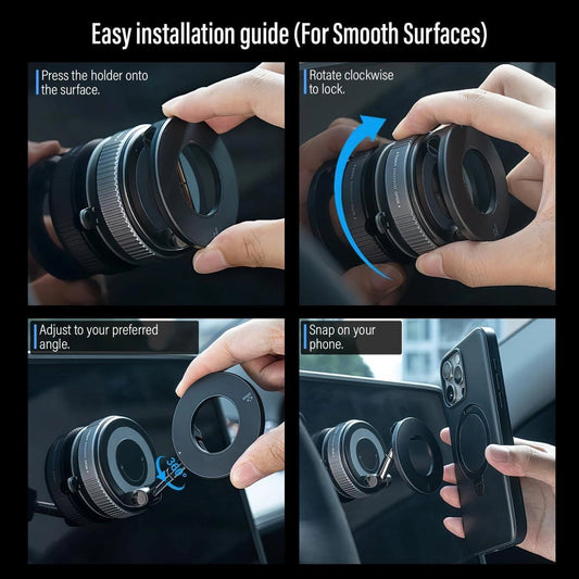 360° MagPro Magnetic Phone Holder by Cazofy