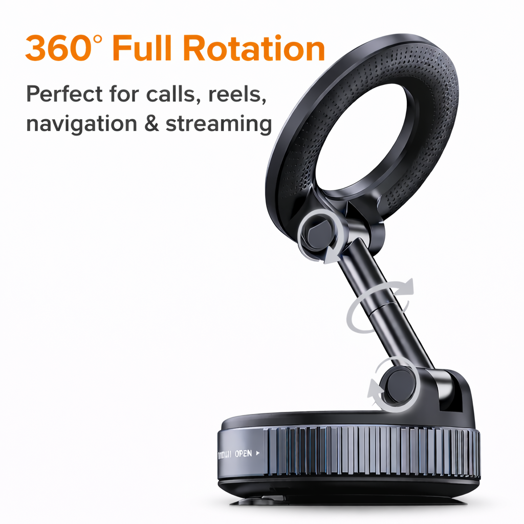 360° MagPro Magnetic Phone Holder by Cazofy