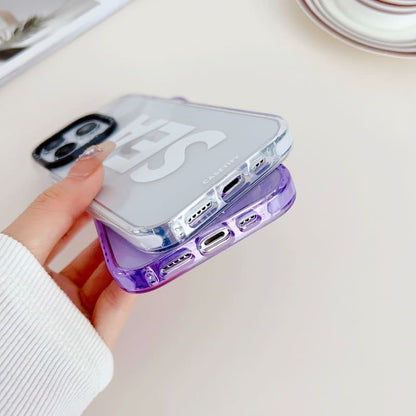 Neon White Sea Silicon Case