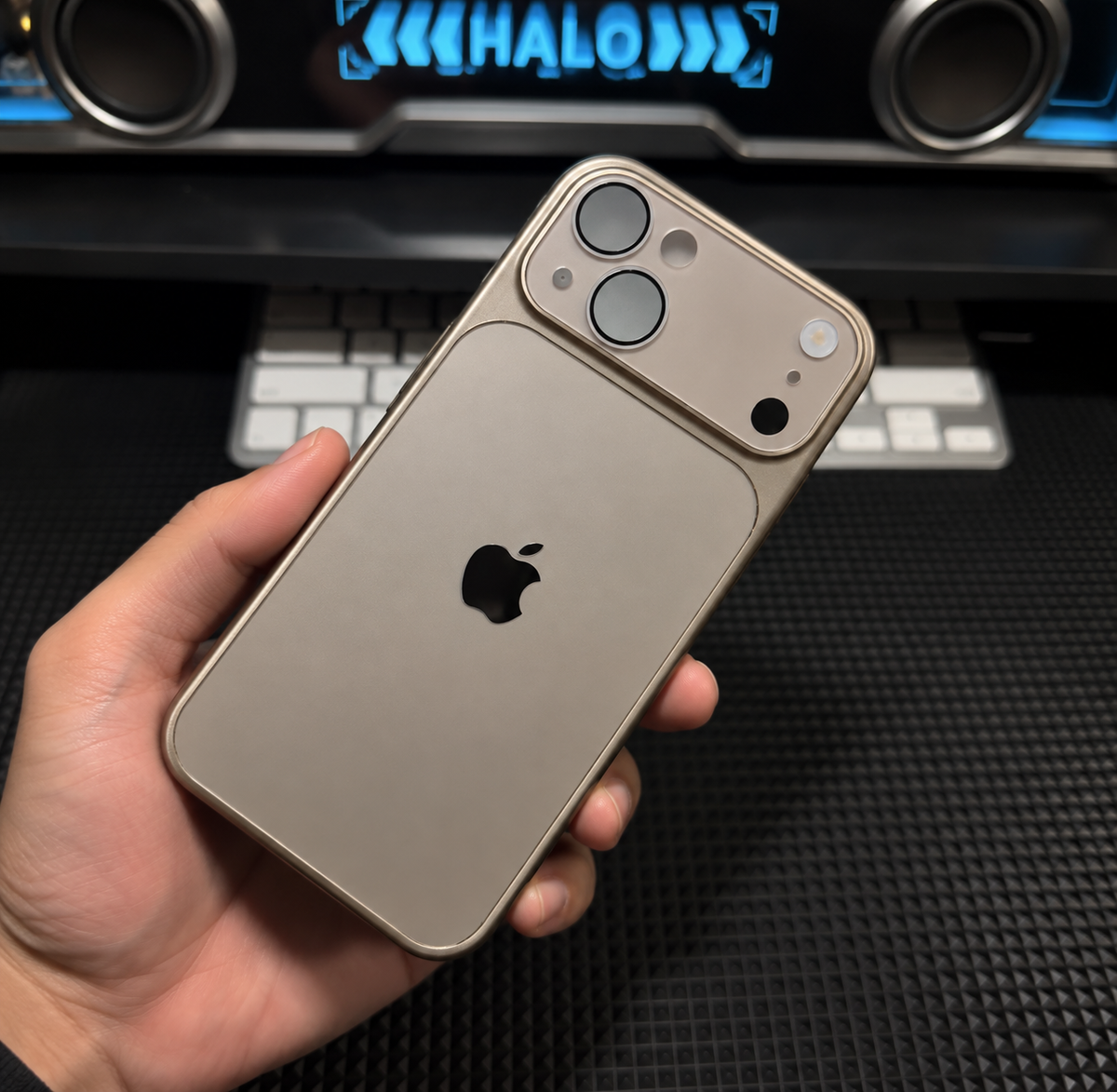iPhone Metallic Finish Converter Case