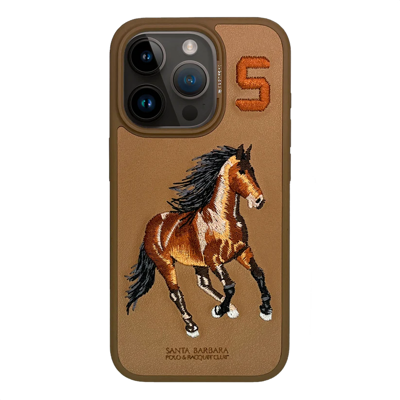 Premium 3D Embroidered Santa Barbara Polo Case